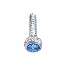 TORNILLO CON PIEDRA AZUL