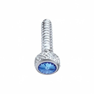 TORNILLO CON PIEDRA AZUL