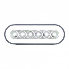 LUZ OVALADA COLOR BLANCO CON 22 LED