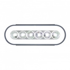 LUZ OVALADA COLOR BLANCO CON 22 LED