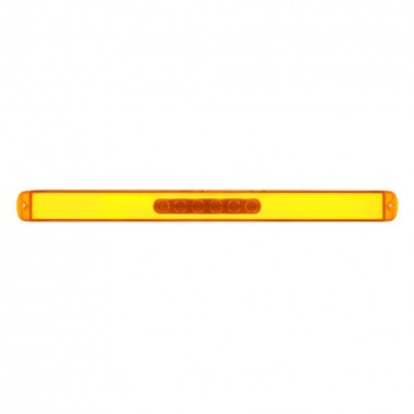 BARRA DE LUZ COLOR ÁMBAR CON 28 LED