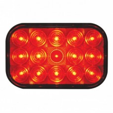 LUZ RECTANGULAR LED ROJA