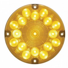 LUZ LED REDONDA DE 7" AMBAR