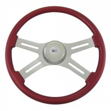 VOLANTE DE 18" COLOR ROJO