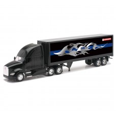 CAMION A ESCALA KENWORTH T700 (TRAILER NEGRO)