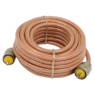 CABLE COAXIAL PARA ANTENA (TRANSPARANTE)