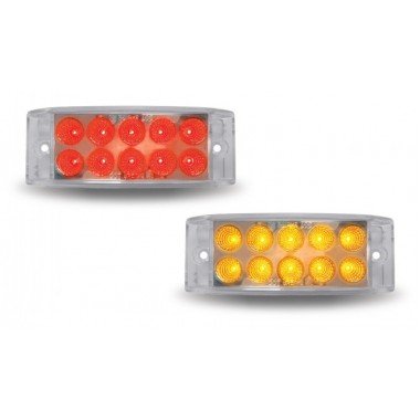 LUZ LED DE 2" X 16" ROJA/AZUL