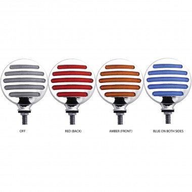 LUZ LED DOBLE COMBINACION AMBAR/ROJA/AZUL