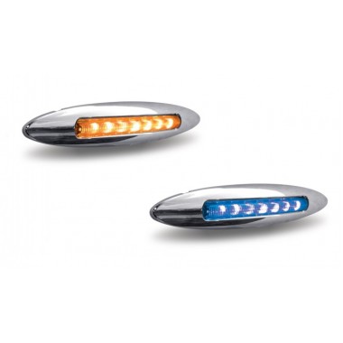 LUZ LED DE 6" AMBAR/AZUL