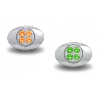 LUZ DE 4 LED AMBAR /VERDE