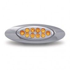 LUZ LED OVALADA AMBAR