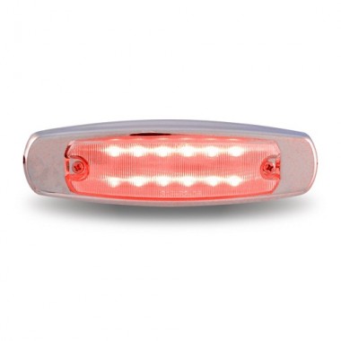 LUZ LED RECTANGULAR ROJA