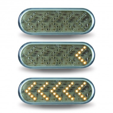 LUZ LED SECUENCIAL OVALADA